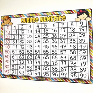 QUADRO NUMÉRICO KIDS
