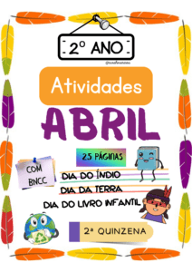 ATIVIDADES ABRIL (2ª QUINZENA)