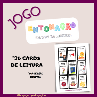 Jogo de Entonação da Voz na Leitura