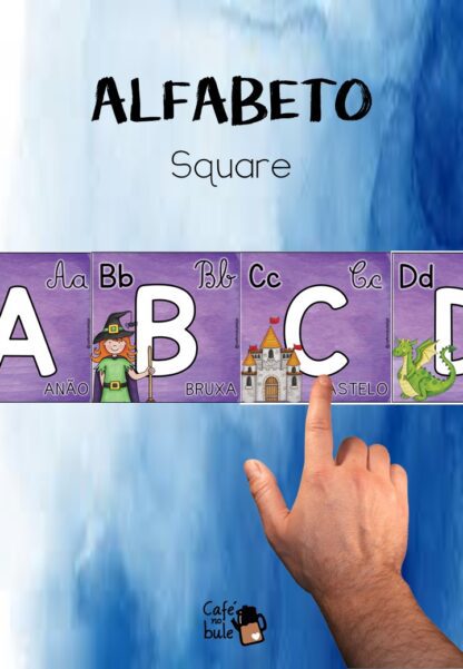 Alfabeto Square - Super proposta