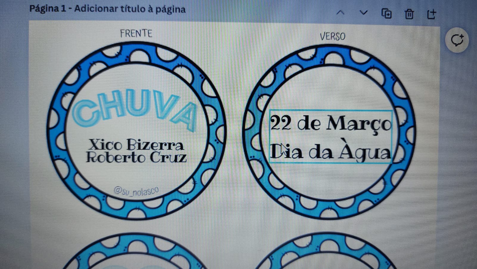 História “chuva”