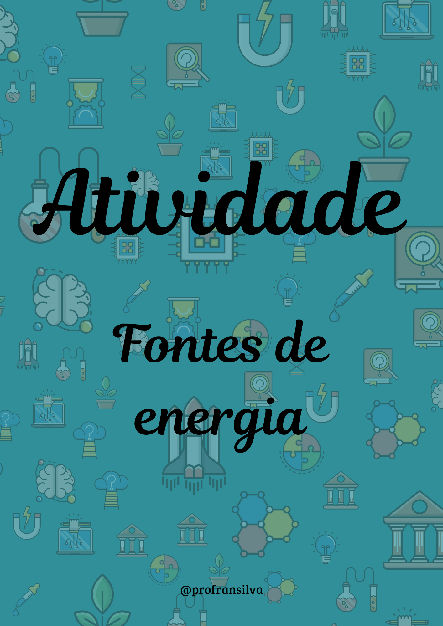 Atividade Fontes de energia