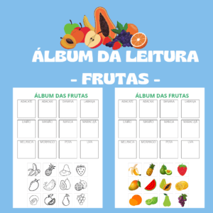 Álbum da leitura- frutas