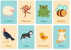 jogo da memória animais