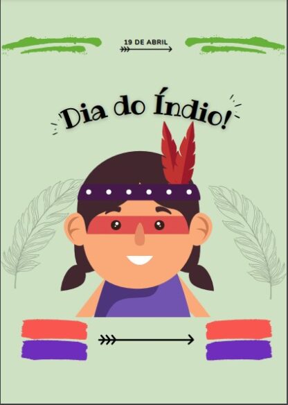 Kit atividades Dia do índio