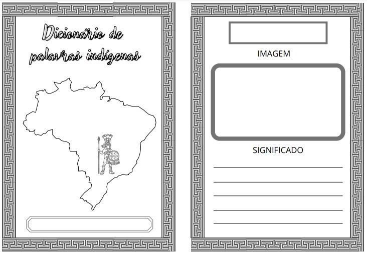 Dicionário de palavras indígenas