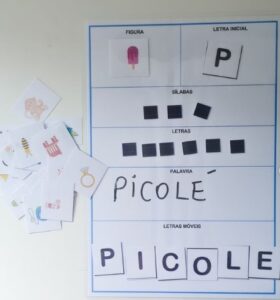 Prancha alfabetização