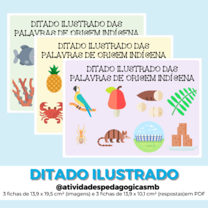 DITADO ILUSTRADO das palavras de origem indígena (PDF)