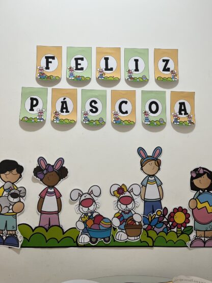 KIT PÁSCOA DOCE - COELHINHOS E CHOCOLATE