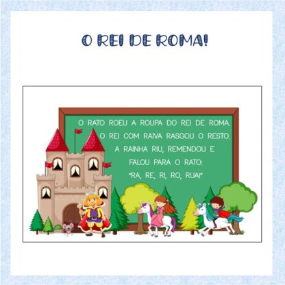 Quadro "O Rei de Roma"