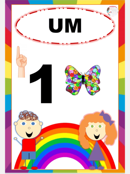 CARTAZES NUMERAIS DE 0 A 20. - Image 3