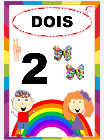 CARTAZES NUMERAIS DE 0 A 20. - Image 4