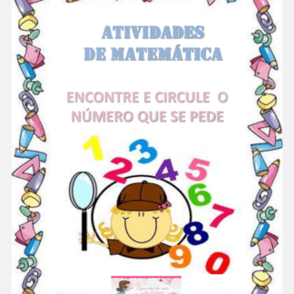 Encontre e circule o número que se pede