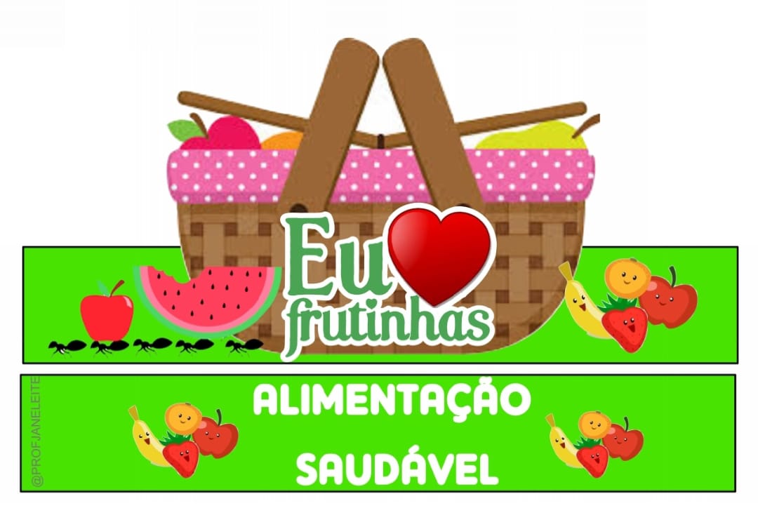 Coroa Eu Amo Frutinhas