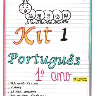 KIT 1 PORTUGUÊS 1º ANO