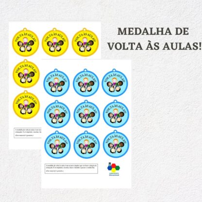 Medalha: Volta às Aulas!