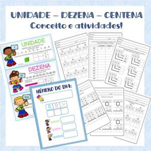 Composição e decomposição de números – unidade – dezena – centena