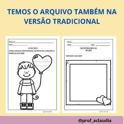 Cartão dia das Mães mais tarefinhas - Image 2
