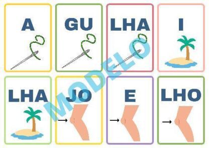 Cartas forme palavras Jogo da Memória ( sílabas complexas) - Image 9