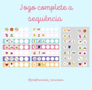 Jogo complete a sequencia