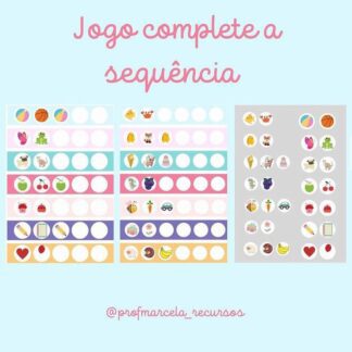 Jogo complete a sequencia