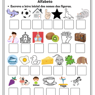 Vogais, alfabeto e encontro vocálico