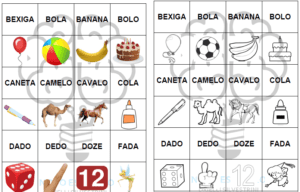 JOGO DA MEMÓRIA – SILABA SIMPLES