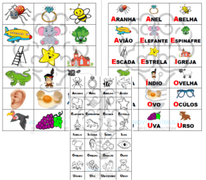 JOGO DAS VOGAIS – DESENHO E ESCRITA
