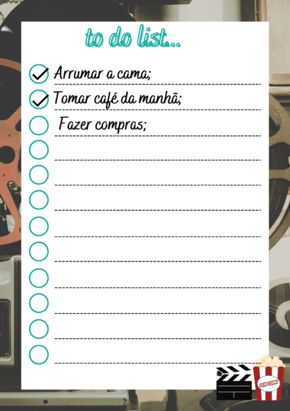 To do list