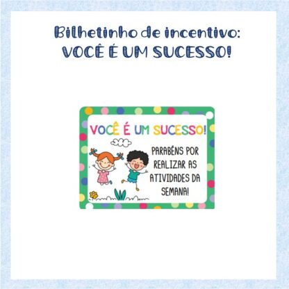 Bilhetinho: Você é um Sucesso!