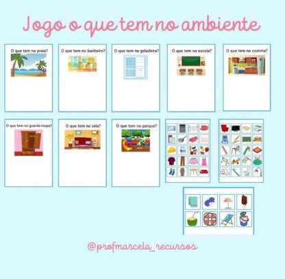 Jogo o que tem no ambiente