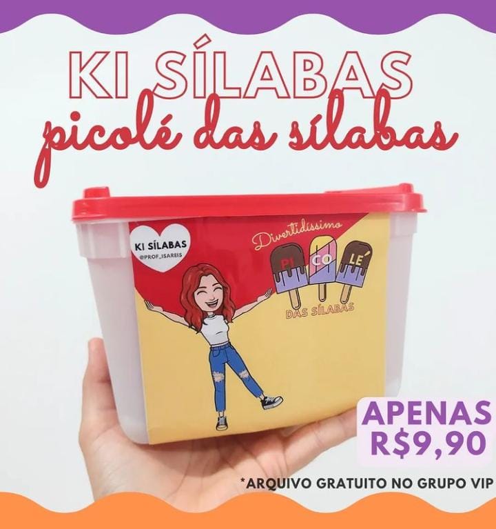 Picolé das sílabas