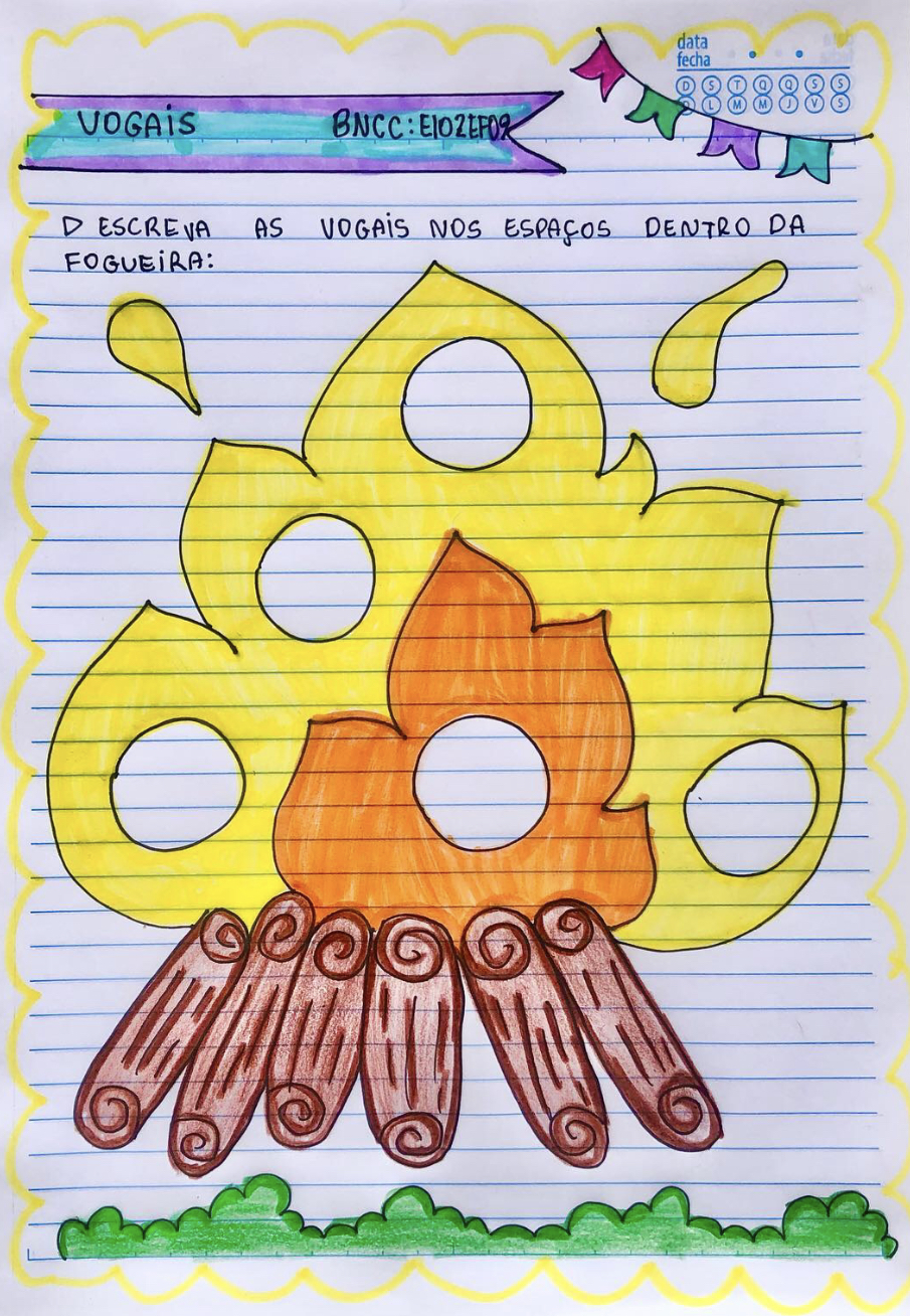 Atividades juninas.