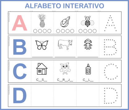 ALFABETO INTERATIVO