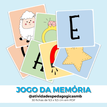 Jogo da memória - vogais (PDF)