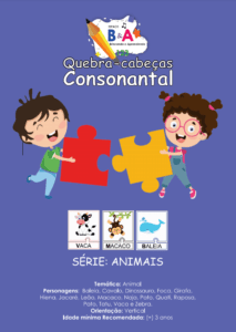Quebra-cabeça Consonantal – Animais