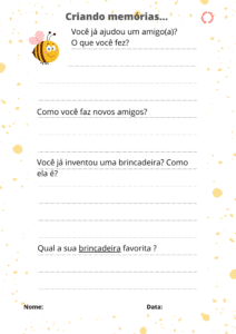 Criando Memórias