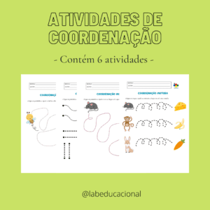 Atividades: Coordenação Motora