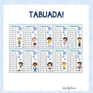 Fichas Tabuada