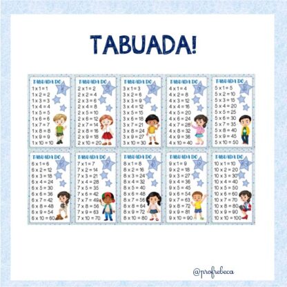 Fichas Tabuada