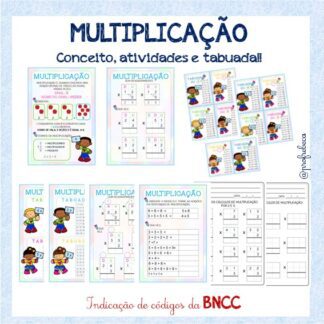 Multiplicação: Conceito, atividades e Tabuada