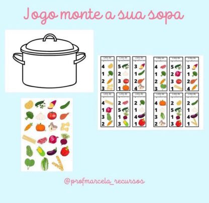 Jogo monte a sua sopa
