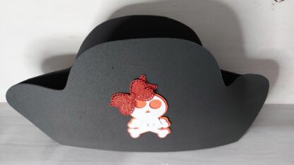 Molde chapéu pirata