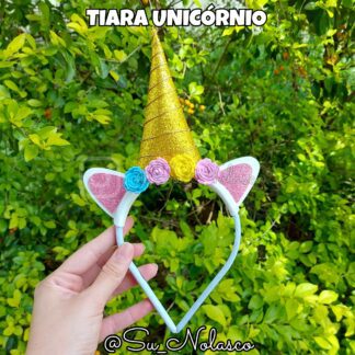 Molde tiara unicórnio