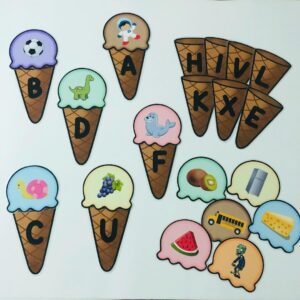 Alfabeto Gelado 🍦