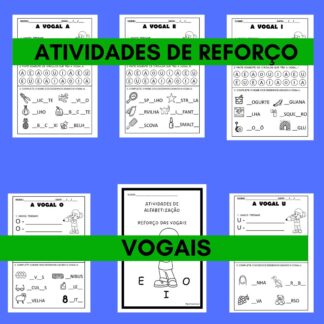 Atividades de reforço vogais