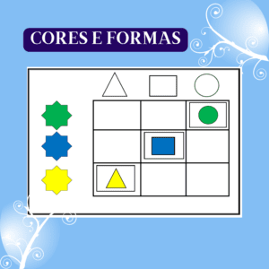 Raciocínio lógico – Cores e formas