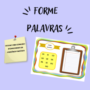 Forme palavras