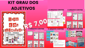 Kit Graus do adjetivo
