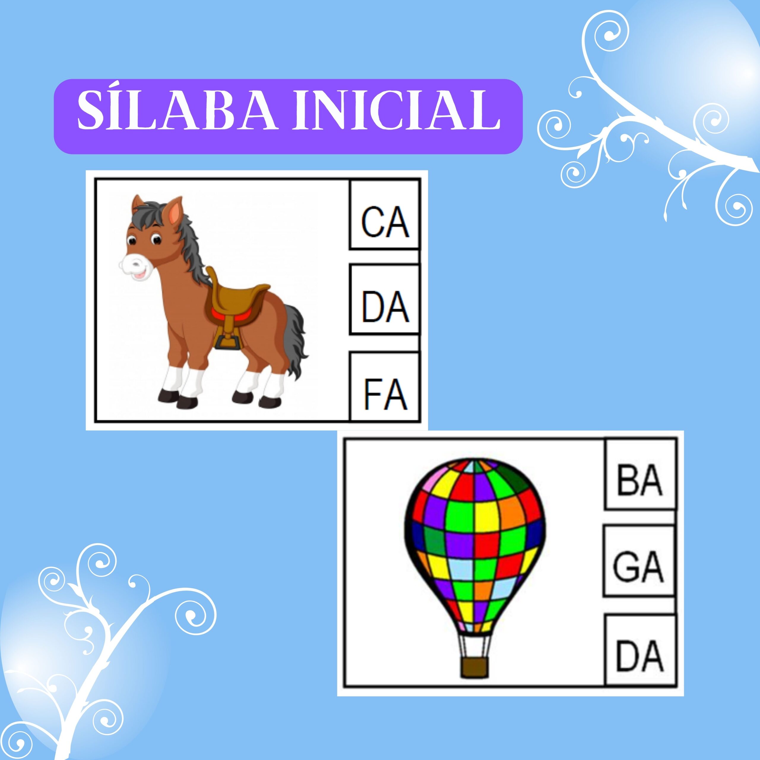 SÍLABA INICIAL